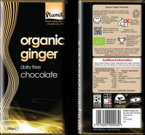 Plamil – Organic Ginger Chocolate 60% Cocoa Review
