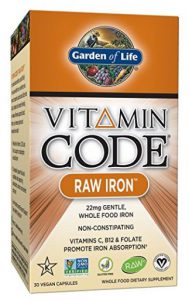 Garden of Life Vitamin Code Raw Iron Supplement Review